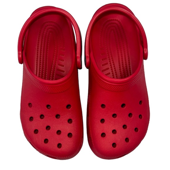 CROCS Men's Vibrant Red Sandals - Picture 1 of 6